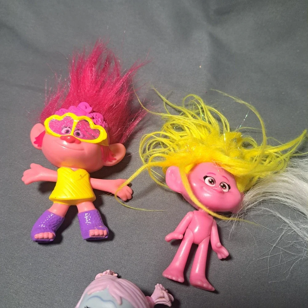 DreamWorks Trolls Figure Lot Poppy Bridget Guy Diamond Branch Toys‎ Collectible